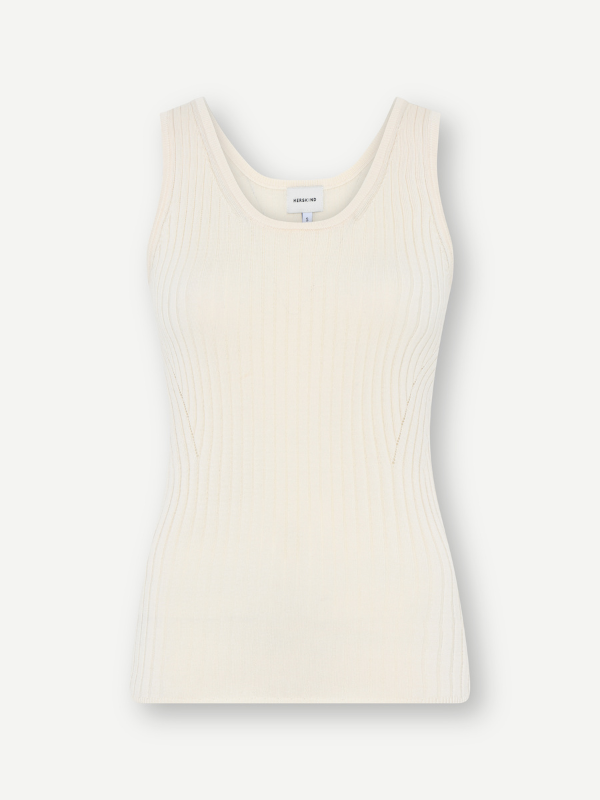 Tripa knit top herskind off white