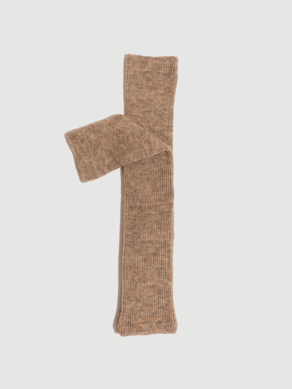 Hakne Suri Alpaca Arm & Leg Warmer Brown Dame
