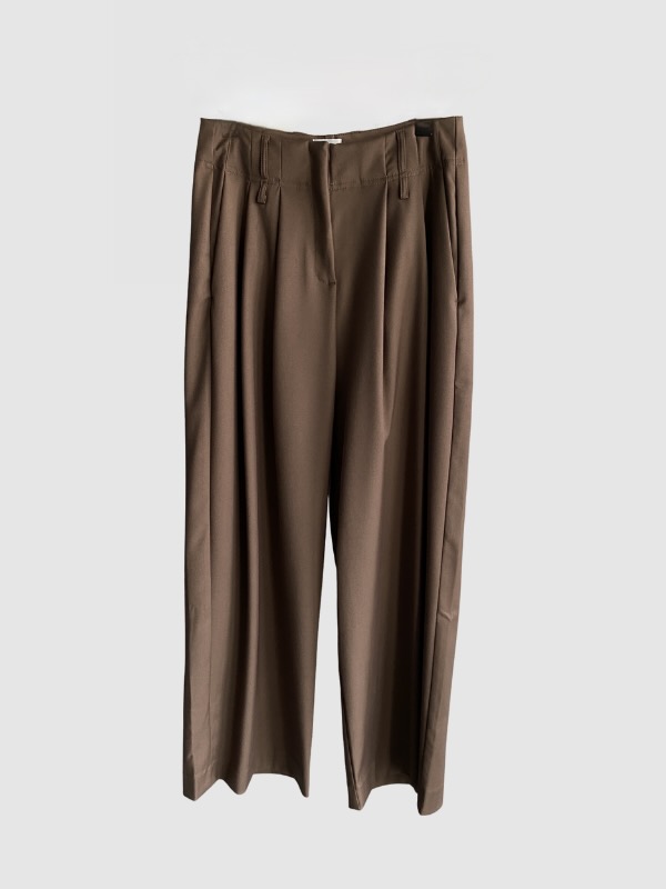 Yin Studio - Loulou Pants - Brown - Xl