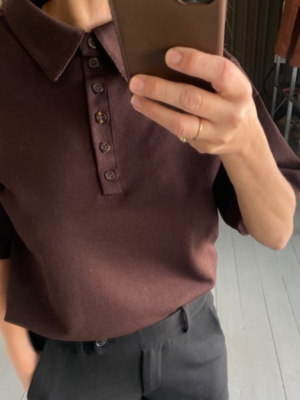 Zen polo - Brown