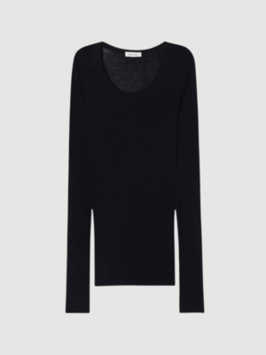 Massachusetts L/S top black