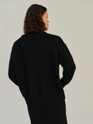 Heavy crew merino wool rhea