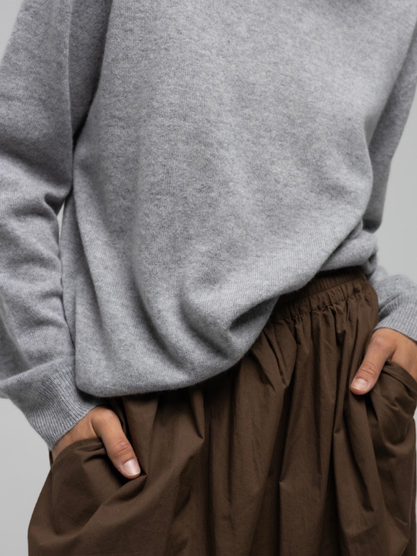 Ocean poplin skirt bomuldsnederdel