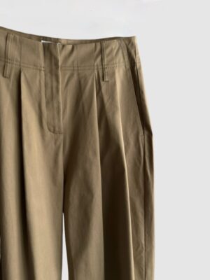 Loulou cotton pants camel