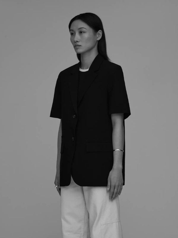 Lyla 2/4 blazer rouge edit