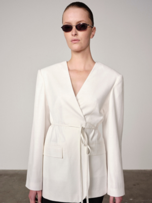 Indiana oversized blazer hør