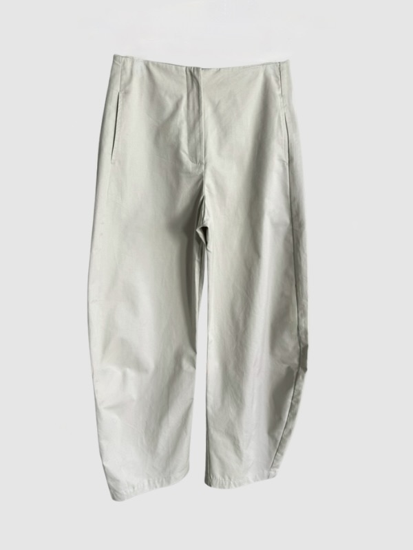 Yin Studio - Gego Barrel Pants - Cotton Khaki - Xl