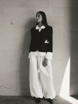 Bazaar pants white the garment ballonbukser