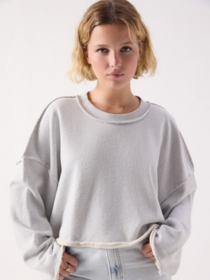 Alternative view of DANTOWN SWEATSHIRT - SKY MELANGE