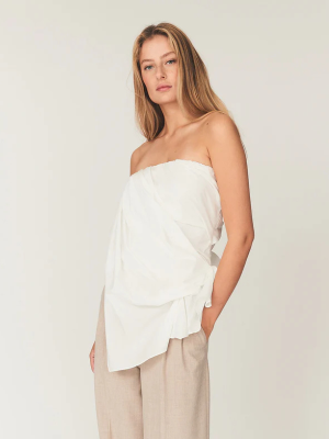 Alternative view of BAZAAR BUSTIER - WHITE