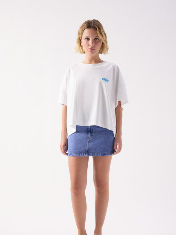 GIXY SS T-SHIRT - WHITE - Billede 5