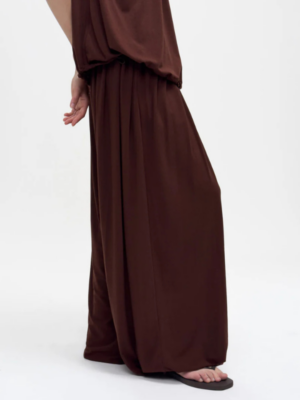 Lay1 gathered long trouser sommebukser