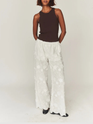 Fleur pants white