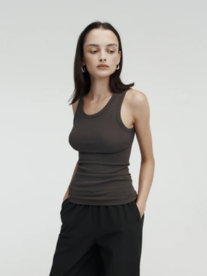 Ribbed tank top