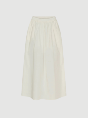 Ocean poplin skirt