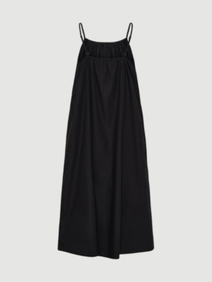 Ocean strap dress sort kjole uniku