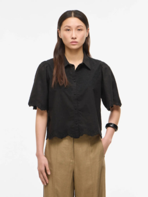 Kay 2/4 shirt black