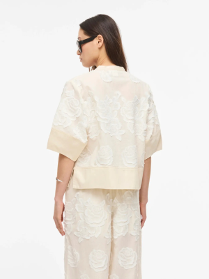 Alternative view of ZOELLA 2/4 O-NECK TOP - BIRCH