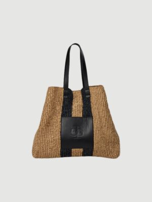 RAFFIA BEACH BAG