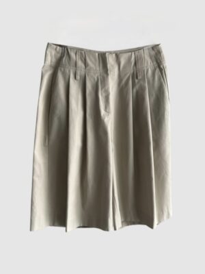 Loulou cotton shorts