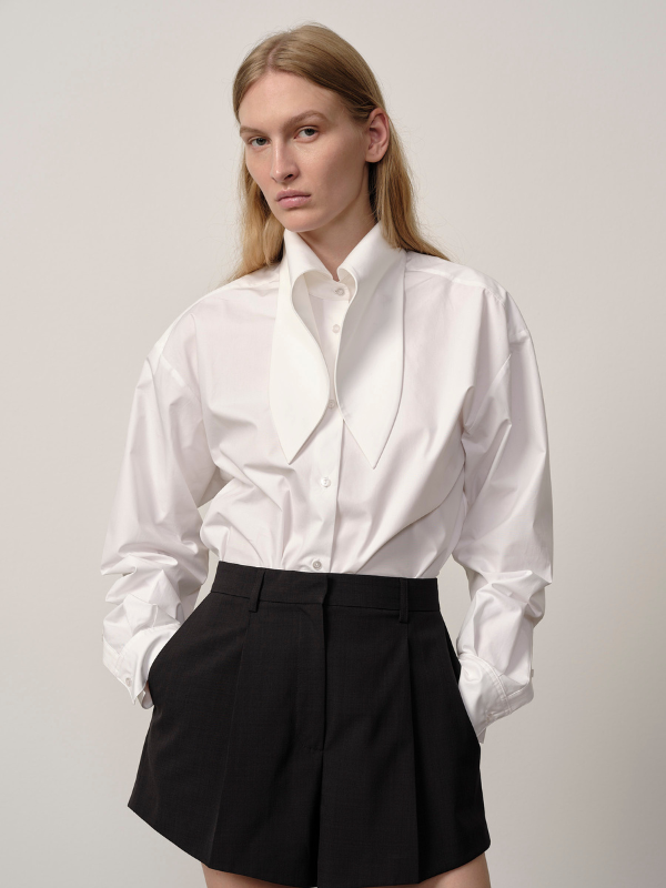 Leonardo shirt white
