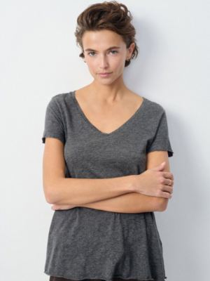 Jacksonville v-neck t-shirt grey