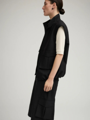 Faye culottes sorte lange shorts