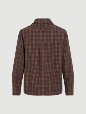 Rona l/s oversized shirt rouge
