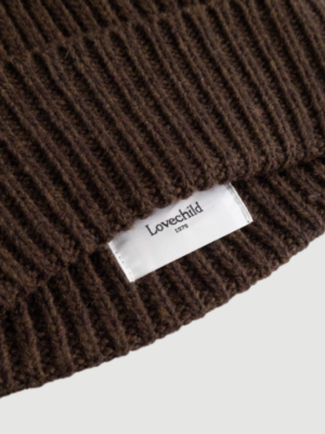 Jara beanie dark brown