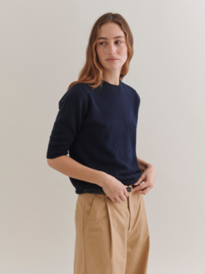 Anna lady sleeve navy