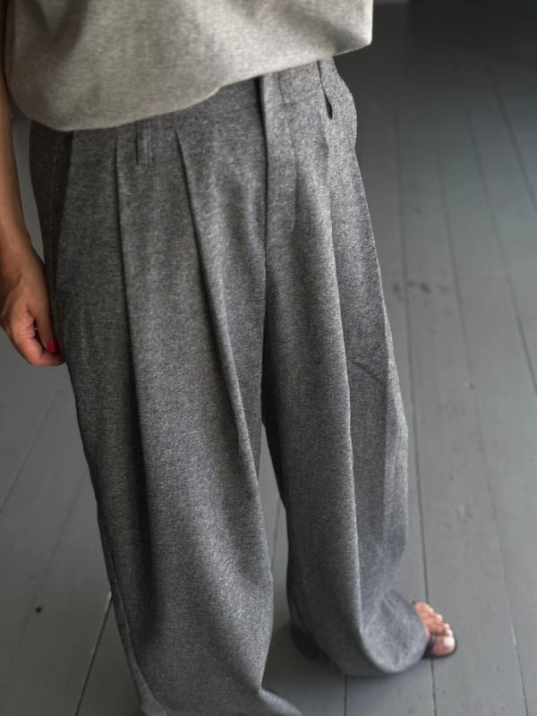 Loulou pants salt & pepper yin studio