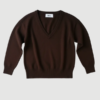 V-neck wool cashmere