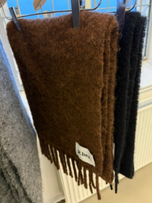 Scarf mohair alpaca wool rhea