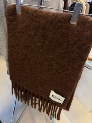 Scarf mohair alpaca wool rhea