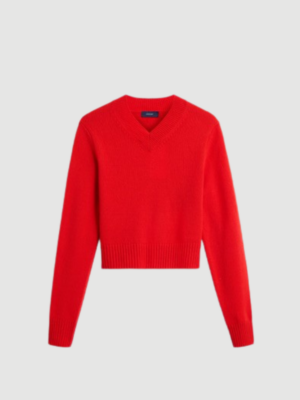 Jonas knit red