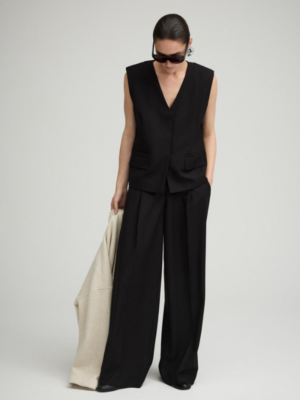 Saga oversized waistcoat and pants