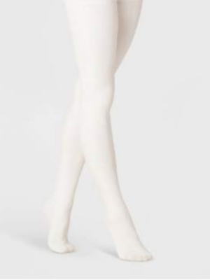 Velvet matte 50 tights hvide strømpebukser