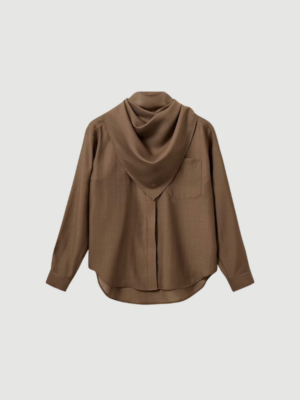ELEANOR SHIRT - ESPRESSO