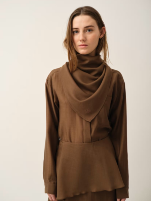 Alternative view of ELEANOR SHIRT - ESPRESSO