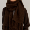 Scarf mohair alpaca wool