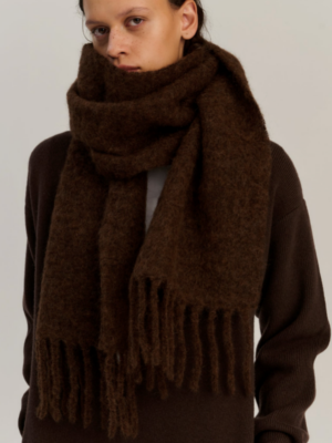Scarf mohair alpaca wool