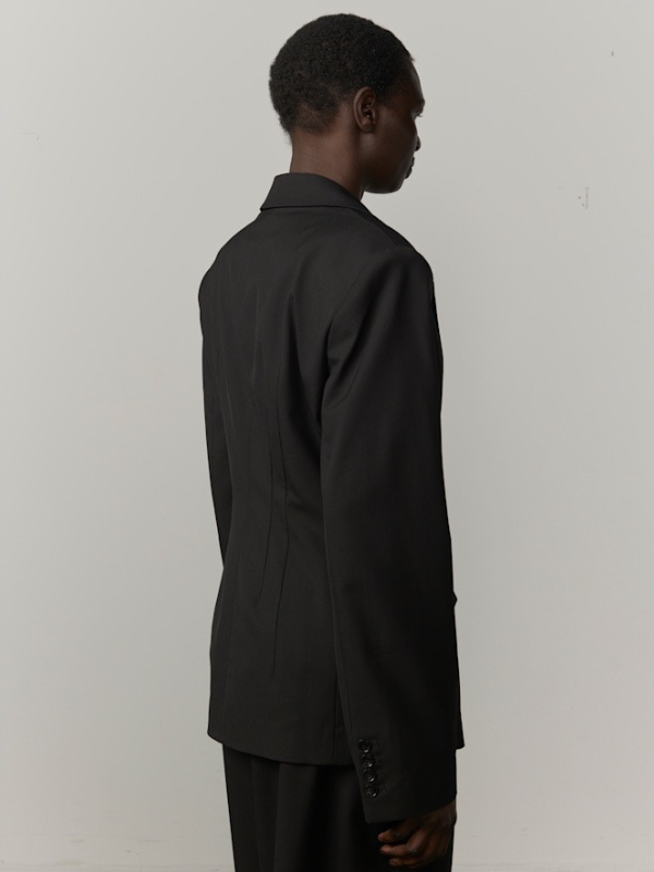 Sheila fitted blazer black