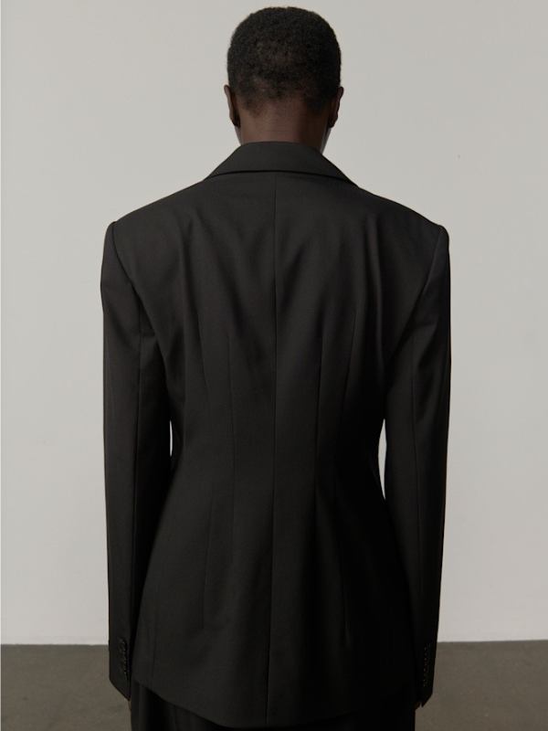 Sheila fitted blazer sort
