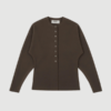 Lay2 roundneck cardigan
