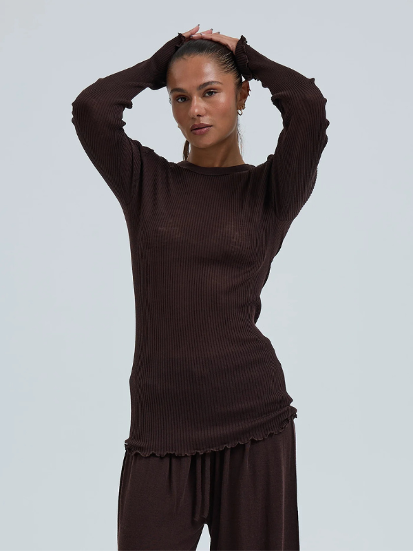 Woolen classic blouse uld