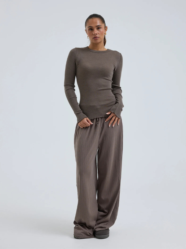 Wooly long sleeve seamless basic