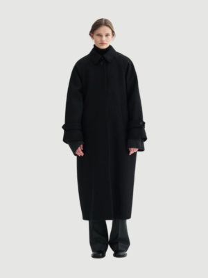 Caro two layered wool coat