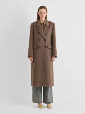 Riley l/s coat canteen melange